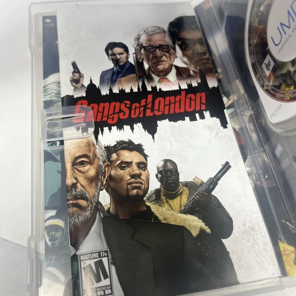 Gangs of London (Sony PlayStation PSP, 2006) Tested Complete CIB